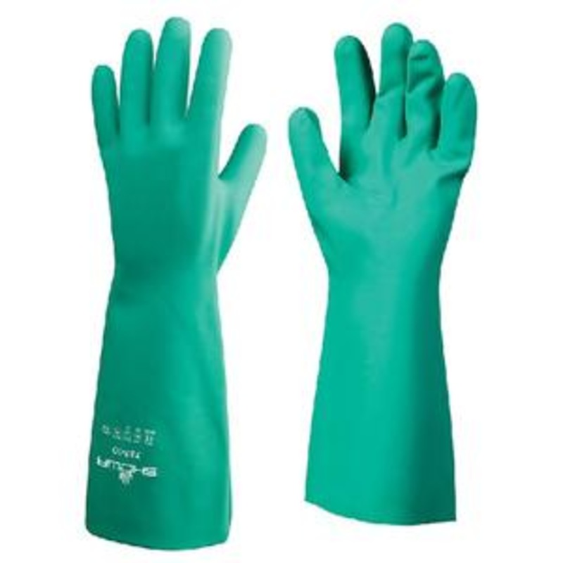 Medium Nitrile Gloves 15” (Green) Part#BES 737-08