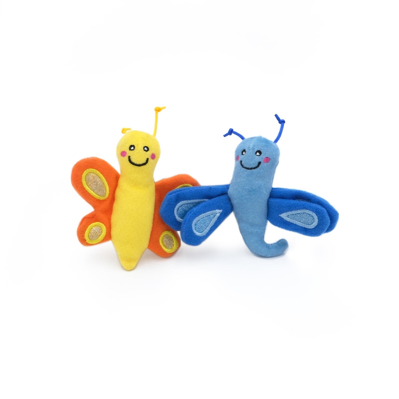 ZippyClaws 2-Pack – Butterfly and Dragonfly