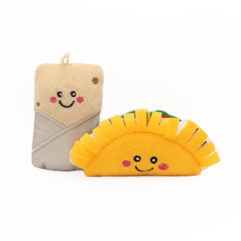 ZippyClaws NomNomz – Taco and Burrito