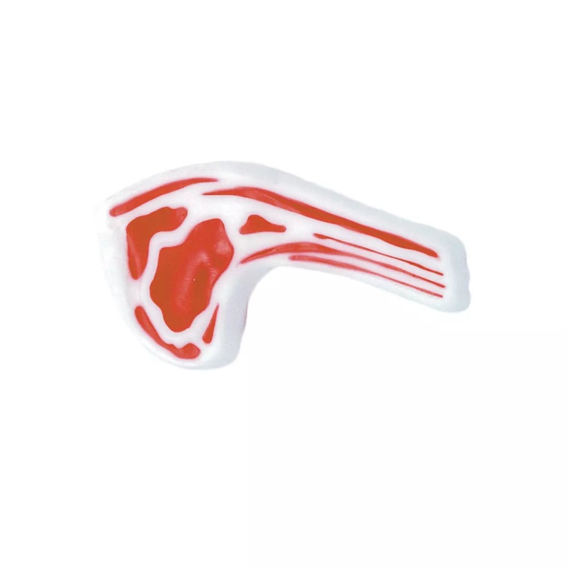 Coastal Pet Products Rascals 4 Vinyl Pork Chop Dog Toy