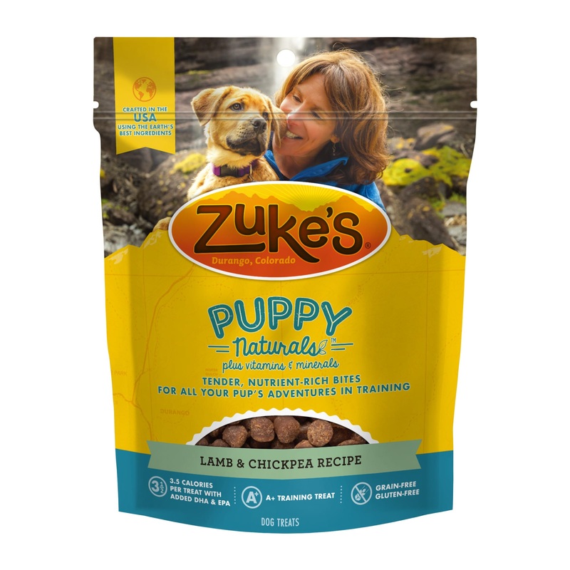 Zuke’s Puppy Naturals Lamb & ChickPea Recipe Dog Treats, 5 Oz