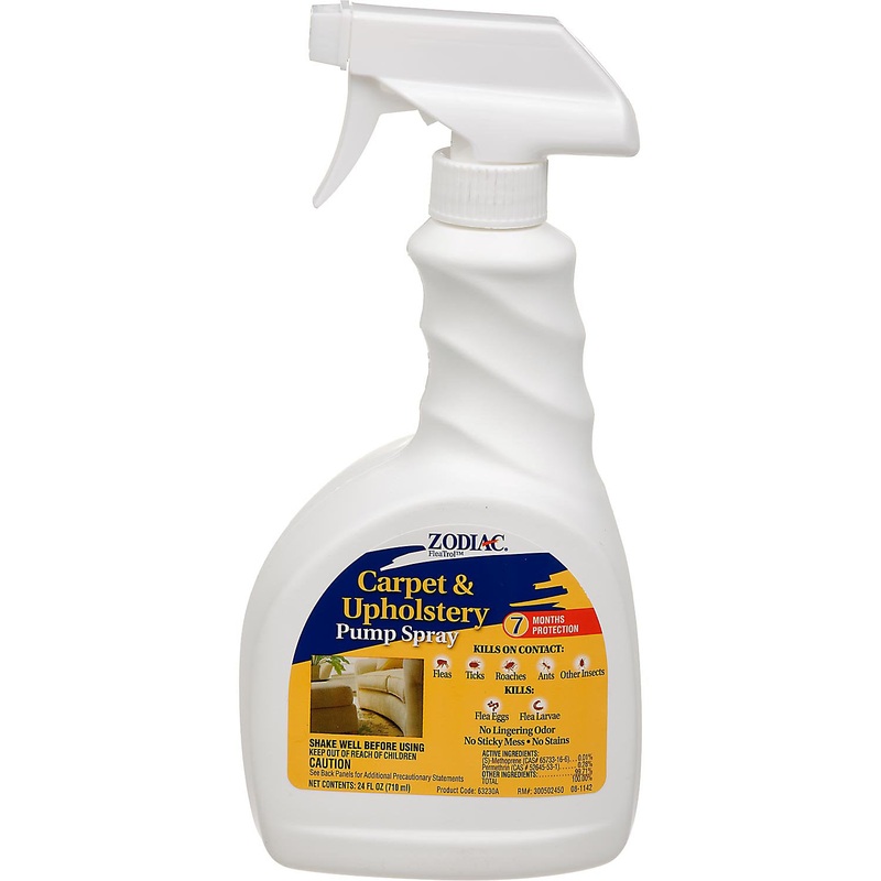 Zodiac Carpet & Upholstery Flea & Tick Spray 24oz Pump