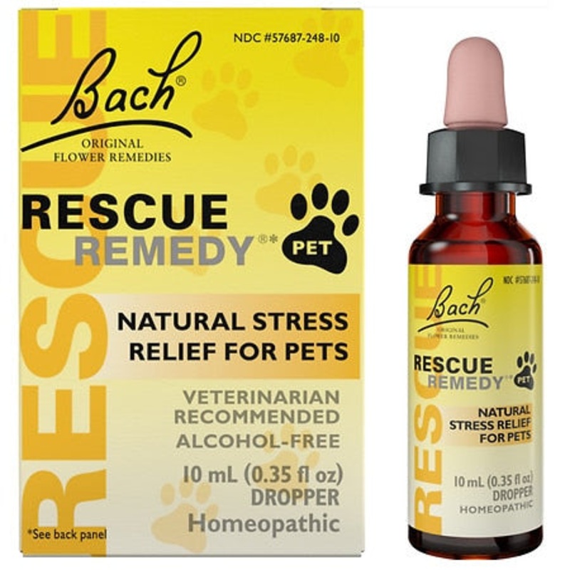 Bach Rescue Remedy Pet Natural Anxiety & Stress Relief 10ml
