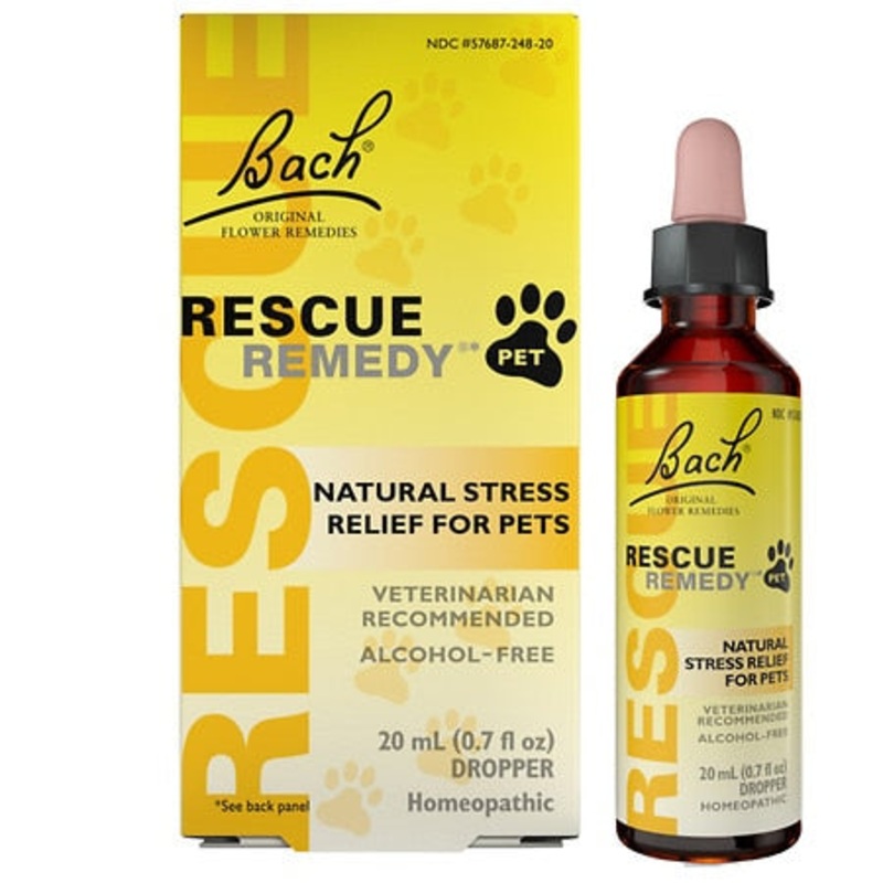 Bach Rescue Remedy Pet Natural Anxiety & Stress Relief 20ml