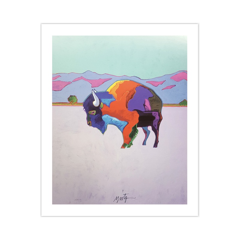 ‘Taos Buffalo’ John Nieto Print
