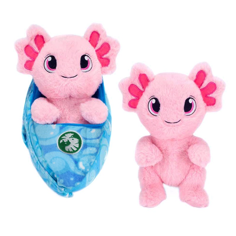 Zoo Babies Plush Axolotl