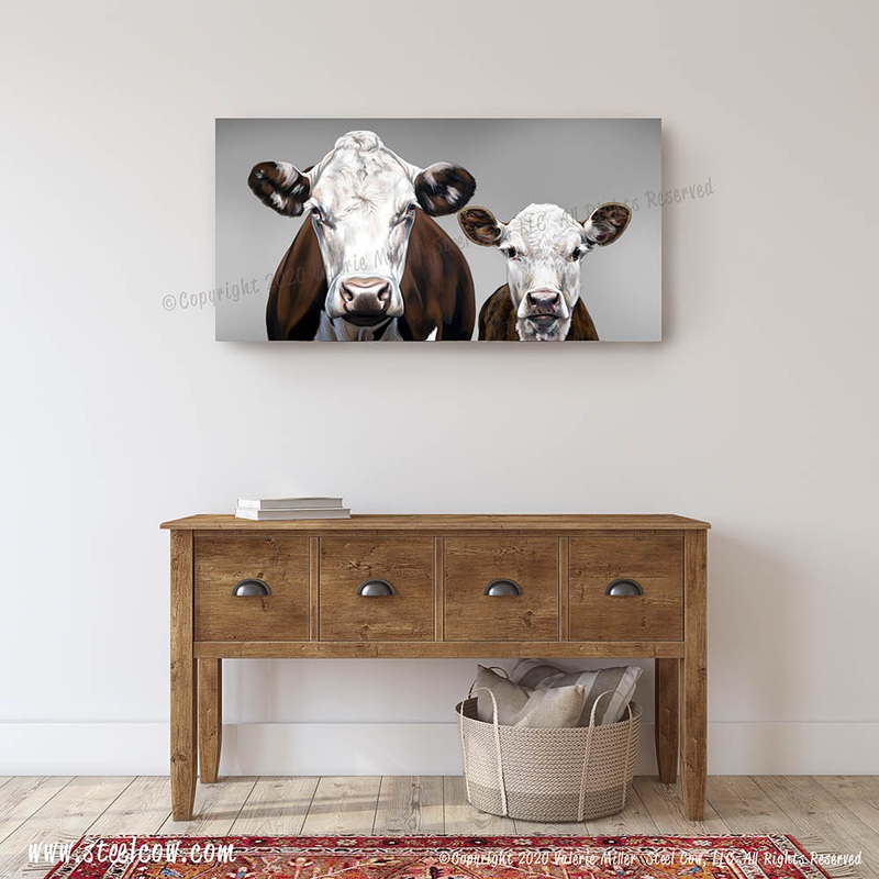 “Momma’s Boy…Two” Canvas Prints (4 sizes)