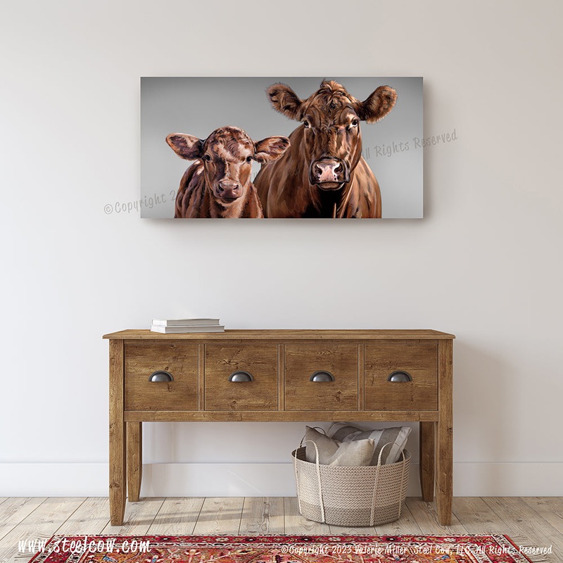 “Momma’s Girl…Three” Canvas Prints (4 sizes)