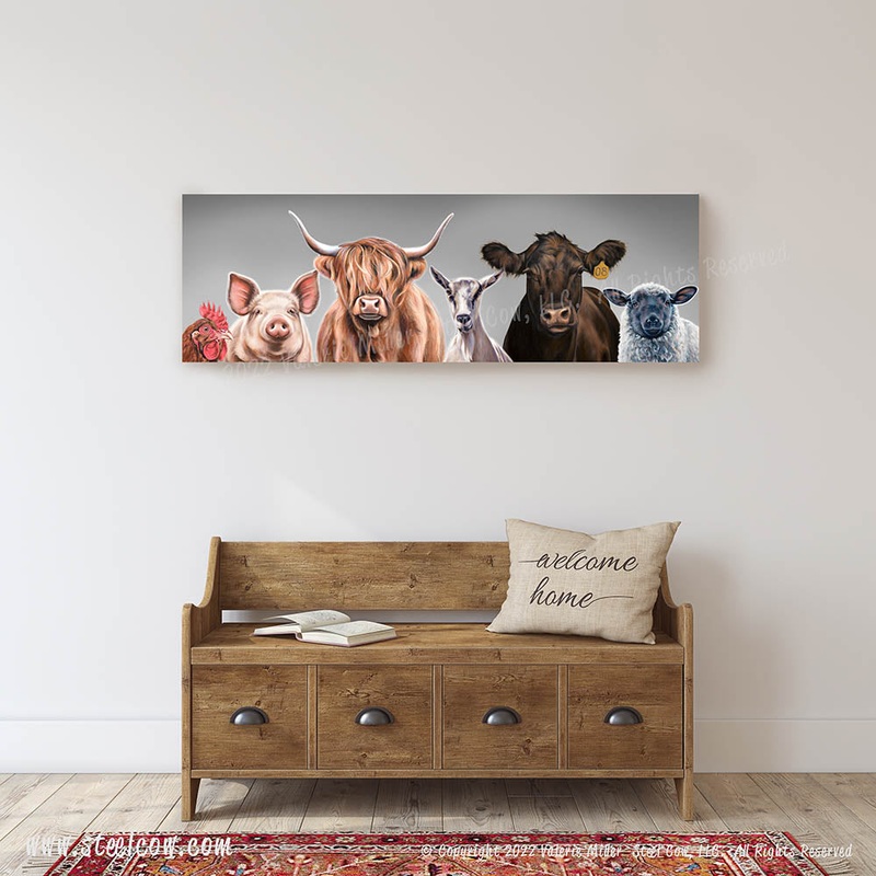 “The Girls and Friends…Two” Special Edition Canvas Prints, 5 sizes available
