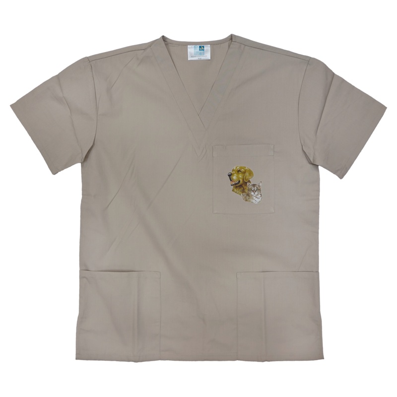* Wildlife Scrub Top