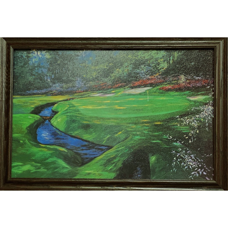 Richard Schofield 13th at Augusta Art Print-Framed (Wood)33 x 23