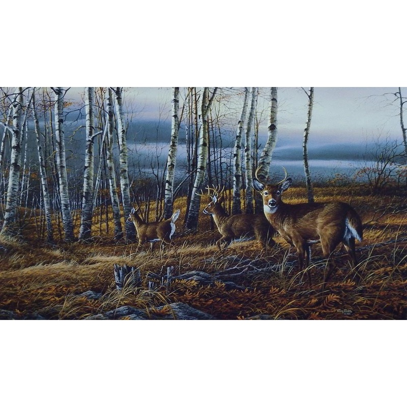 Terry Redlin Birch Line – 24″ x 14″ Open Edition