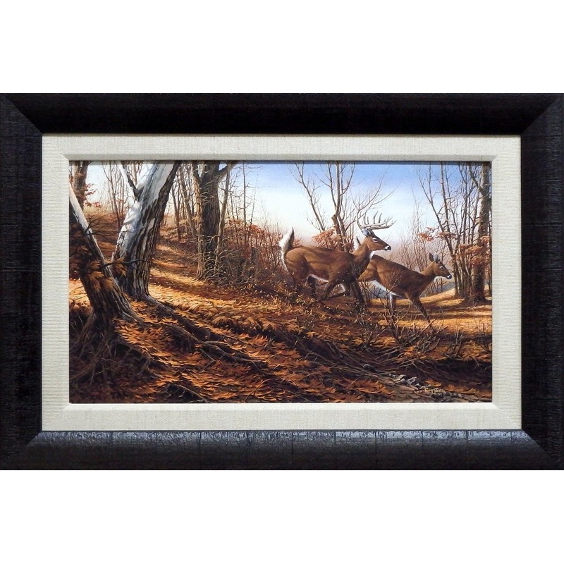 Terry Redlin Autumn Run-Framed