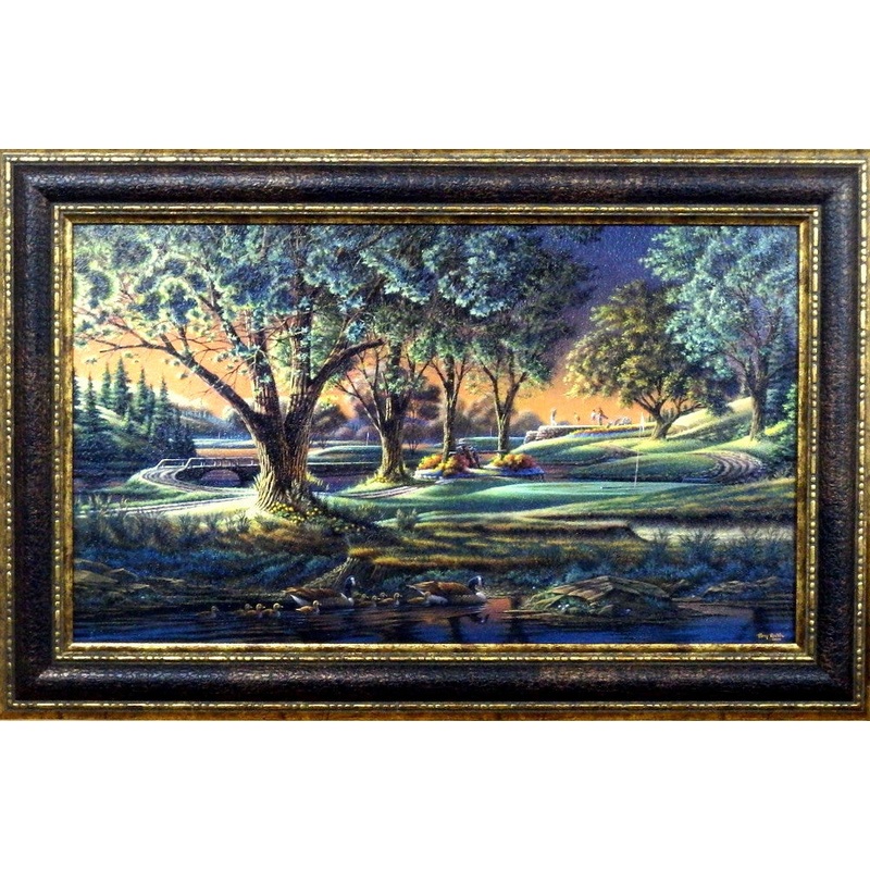 Terry Redlin Spring on the Green – Framed